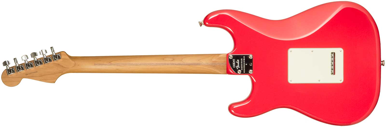 Fender Strat American Professional Ii Ltd Usa 3s Trem Rw - Fiesta Red - Guitarra eléctrica con forma de str. - Variation 4