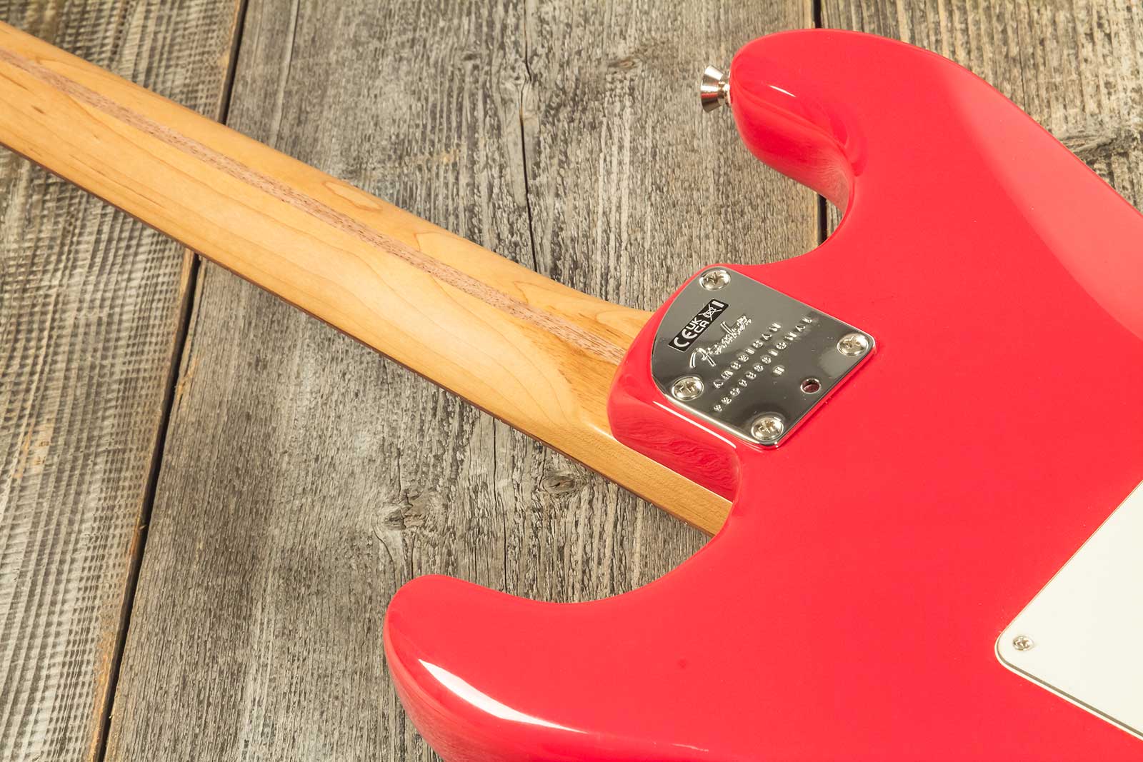 Fender Strat American Professional Ii Ltd Usa 3s Trem Rw - Fiesta Red - Guitarra eléctrica con forma de str. - Variation 8