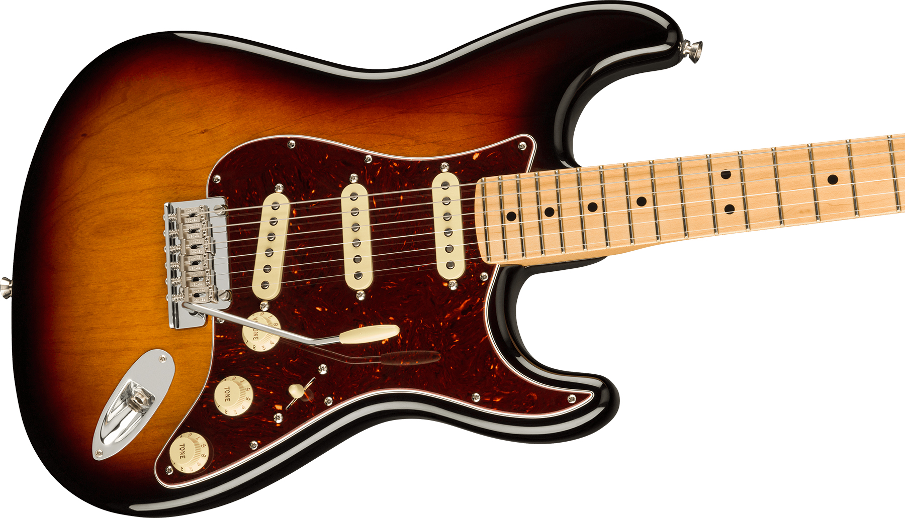 Fender Strat American Professional Ii Usa Mn - 3-color Sunburst - Guitarra eléctrica con forma de str. - Variation 2