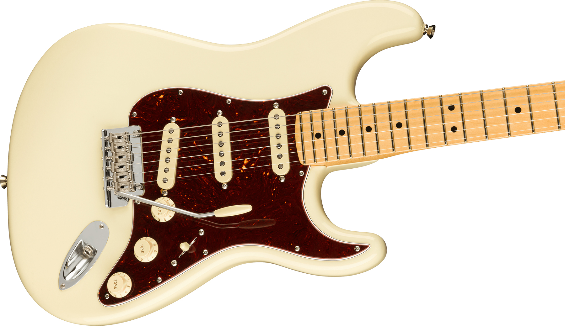 Fender Strat American Professional Ii Usa Mn - Olympic White - Guitarra eléctrica con forma de str. - Variation 2