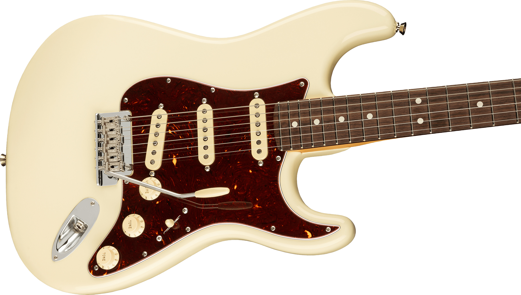 Fender Strat American Professional Ii Usa Rw - Olympic White - Guitarra eléctrica con forma de str. - Variation 2