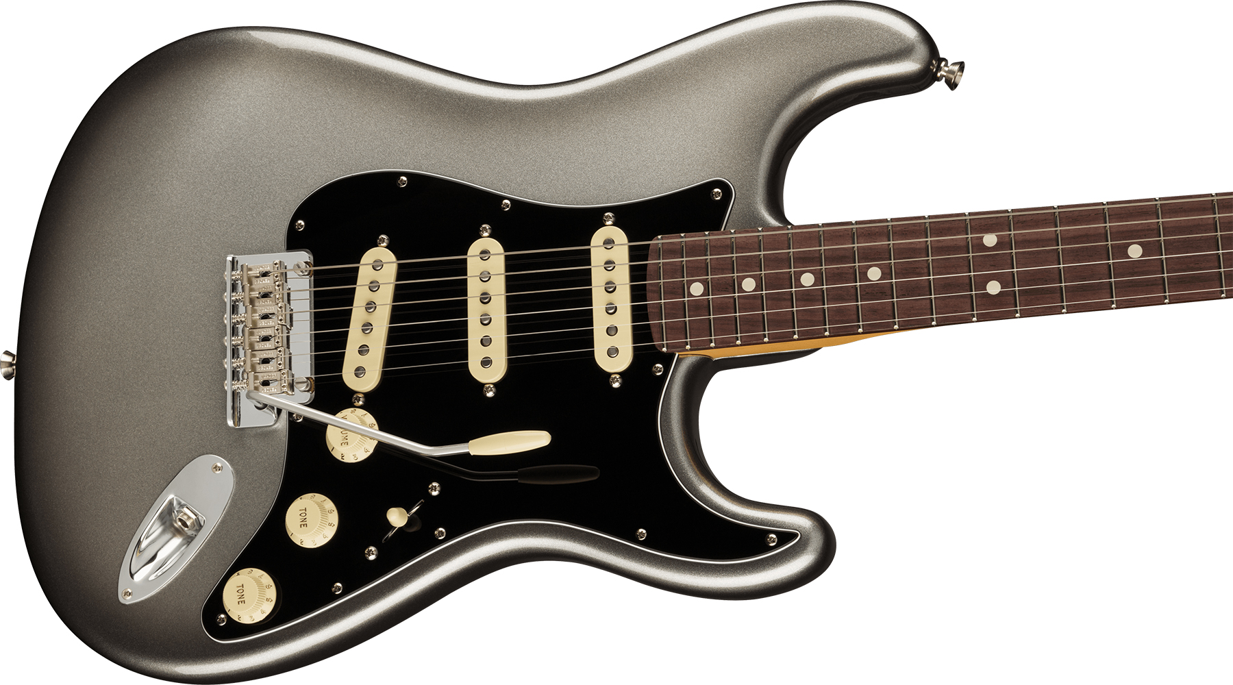 Fender Strat American Professional Ii Usa Rw - Mercury - Guitarra eléctrica con forma de str. - Variation 2