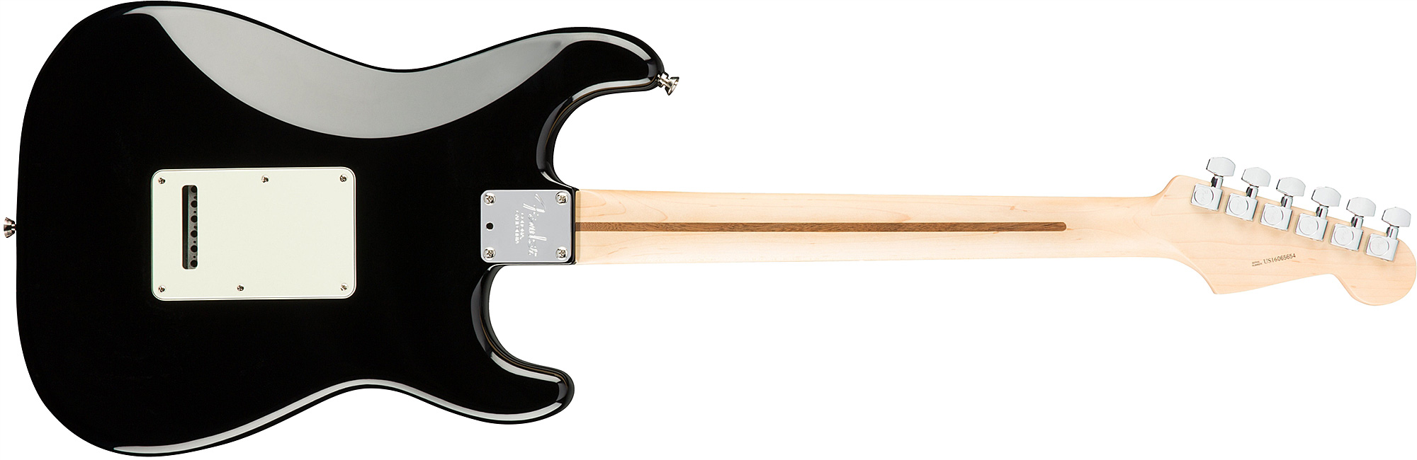 Fender Strat American Professional Lh Usa Gaucher 3s Rw - Black - Guitarra electrica para zurdos - Variation 1