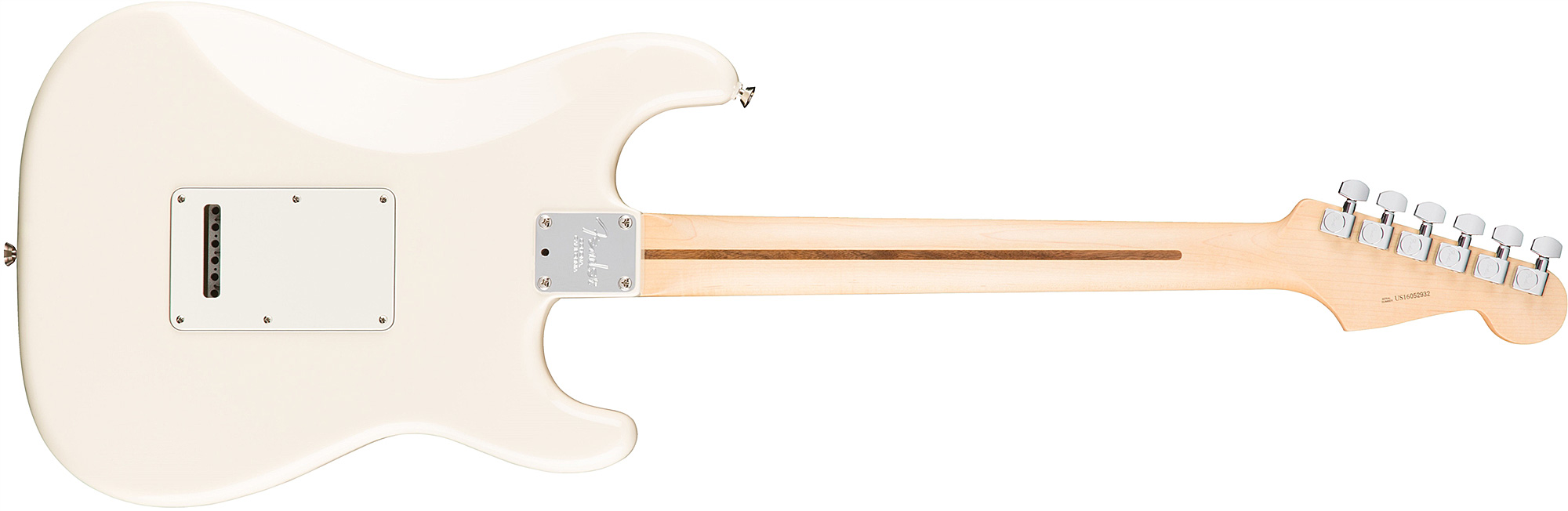 Fender Strat American Professional Lh Usa Gaucher 3s Rw - Olympic White - Guitarra electrica para zurdos - Variation 1