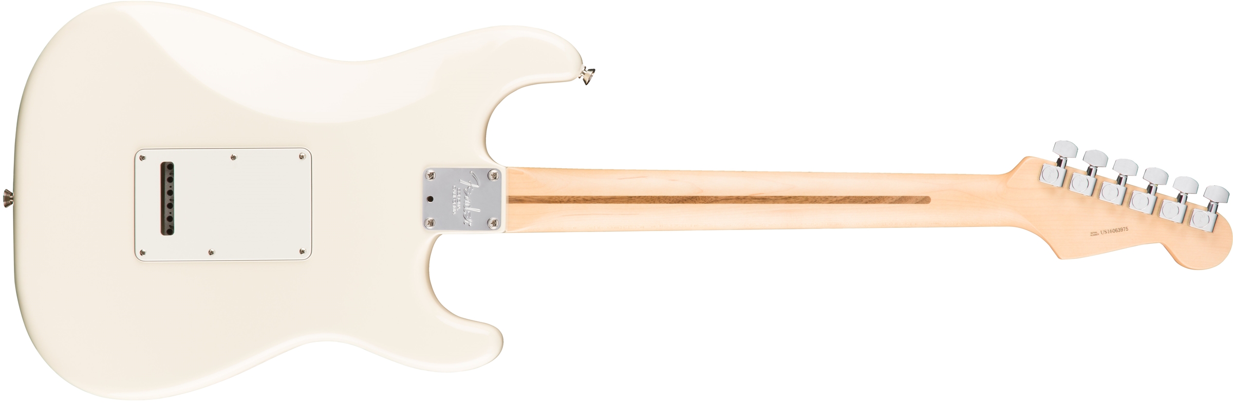 Fender Strat American Professional Lh Usa Gaucher 3s Mn - Olympic White - Guitarra electrica para zurdos - Variation 1