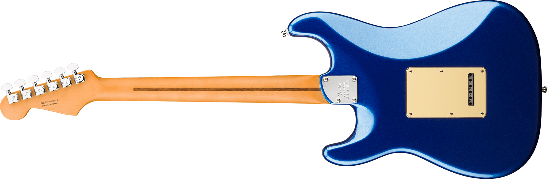 Fender Strat American Ultra Hss 2019 Usa Rw - Cobra Blue - Guitarra eléctrica con forma de str. - Variation 1