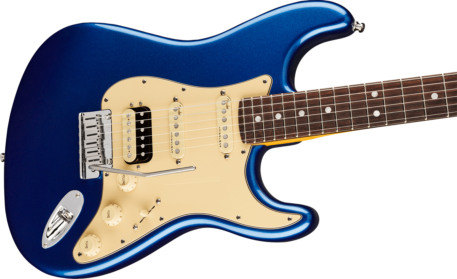 Fender Strat American Ultra Hss 2019 Usa Rw - Cobra Blue - Guitarra eléctrica con forma de str. - Variation 2