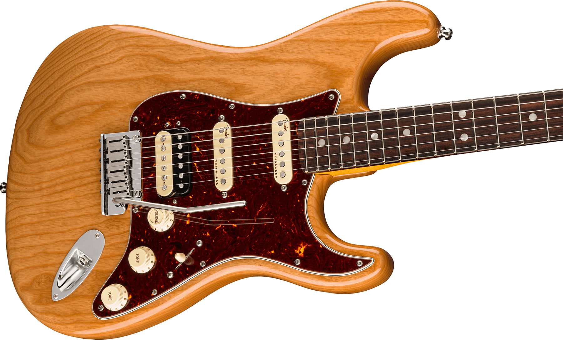 Fender Strat American Ultra Hss 2019 Usa Rw - Aged Natural - Guitarra eléctrica con forma de str. - Variation 2
