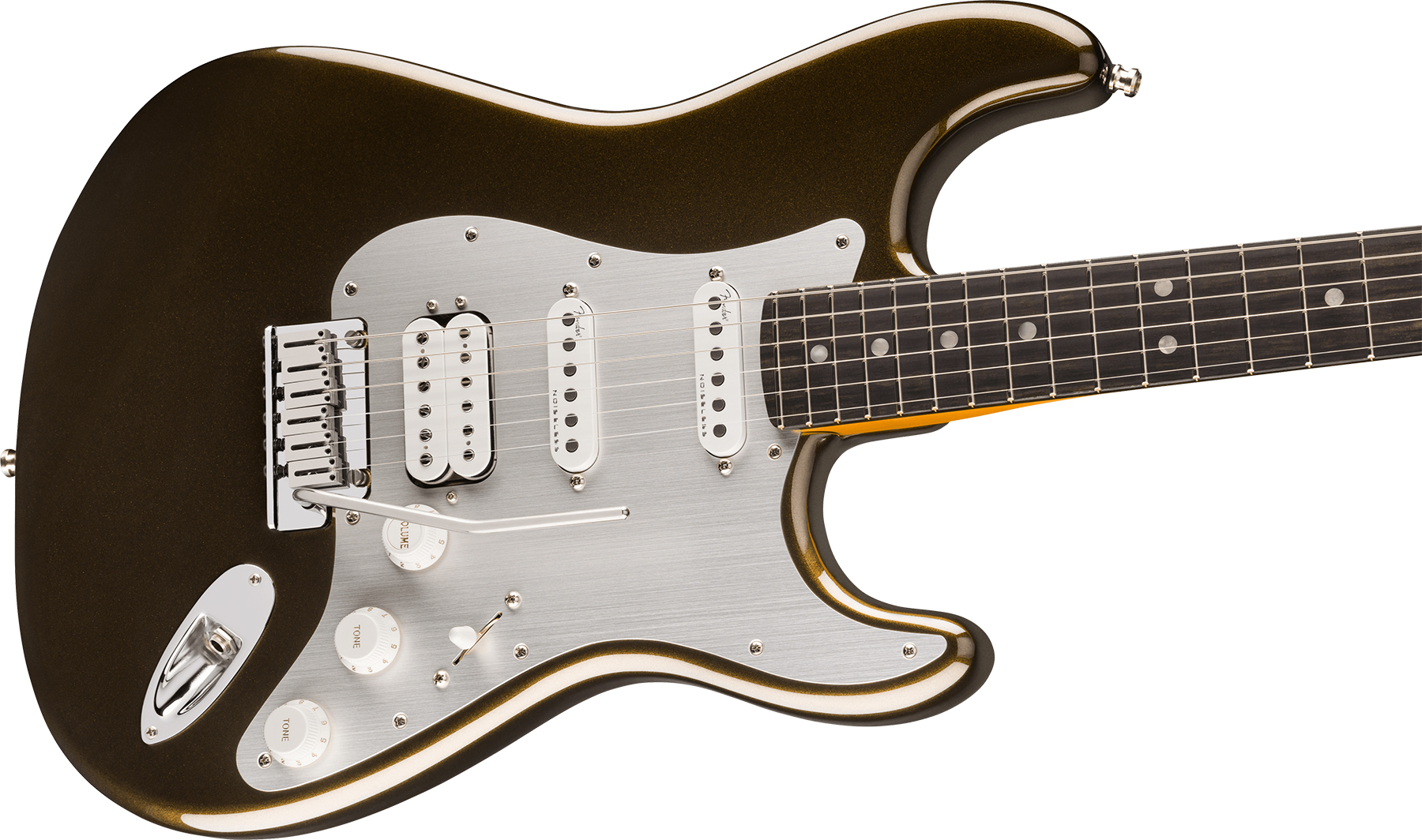 Fender Strat American Ultra Ii Hss Usa Trem Eb - Texas Tea - Guitarra eléctrica con forma de str. - Variation 2