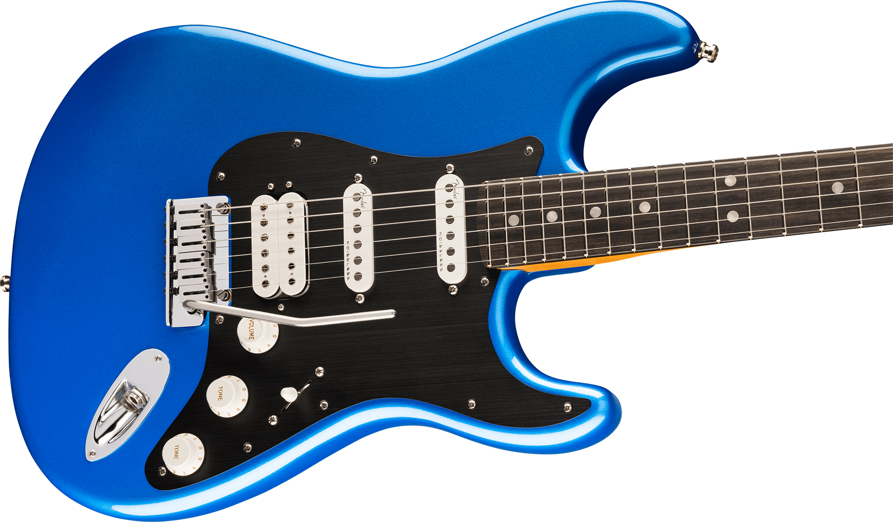 Fender Strat American Ultra Ii Hss Usa Trem Eb - Noble Blue - Guitarra eléctrica con forma de str. - Variation 2