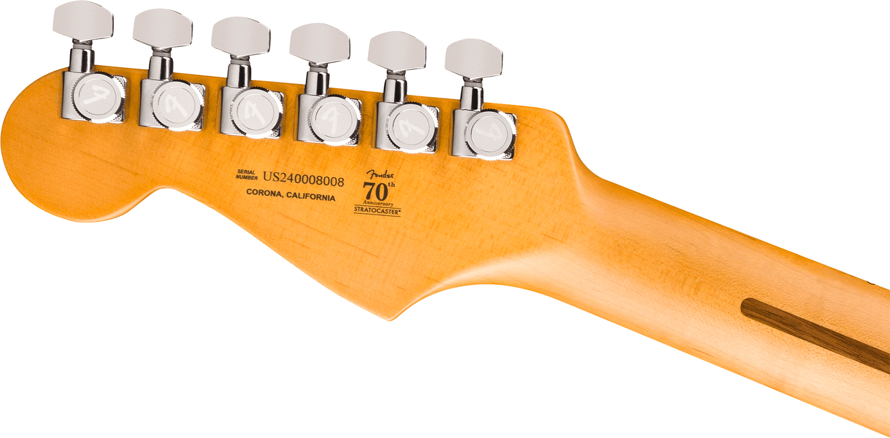 Fender Strat American Ultra Ii Hss Usa Trem Eb - Noble Blue - Guitarra eléctrica con forma de str. - Variation 3