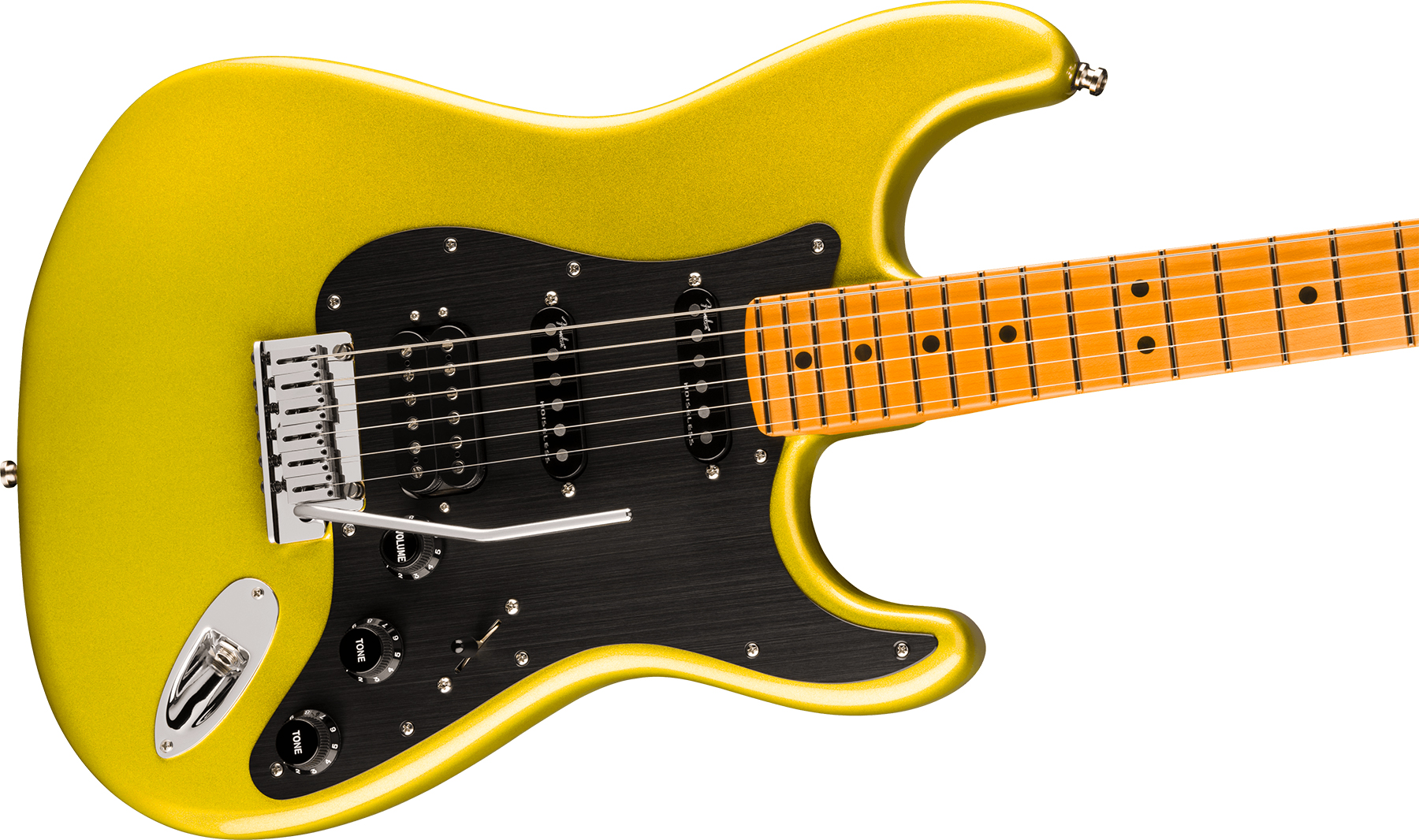 Fender Strat American Ultra Ii Hss Usa Trem Mn - Solar Flare - Guitarra eléctrica con forma de str. - Variation 2