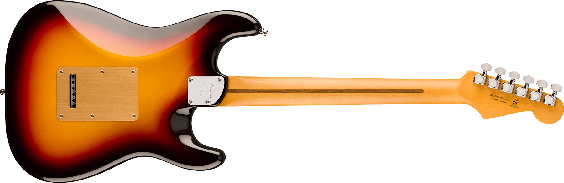 Fender Strat American Ultra Ii Lh Usa Gaucher Trem 3s Eb - Ultraburst - Guitarra eléctrica con forma de str. - Variation 1