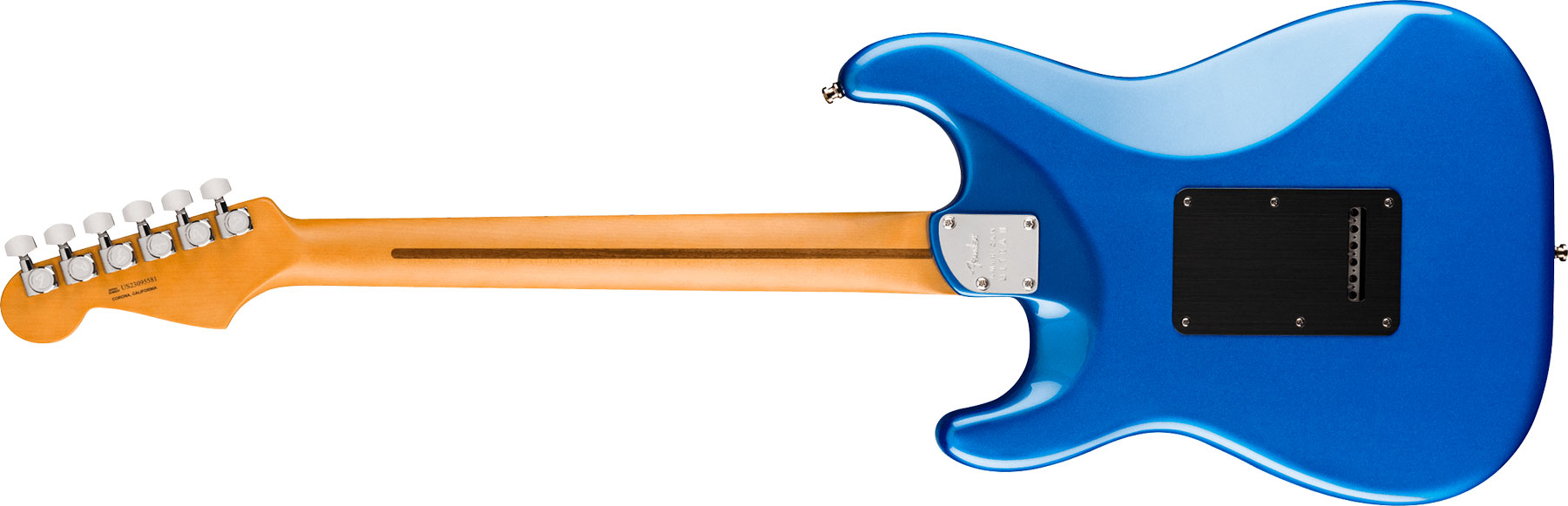 Fender Strat American Ultra Ii Usa 3s Trem Eb - Noble Blue - Guitarra eléctrica con forma de str. - Variation 1