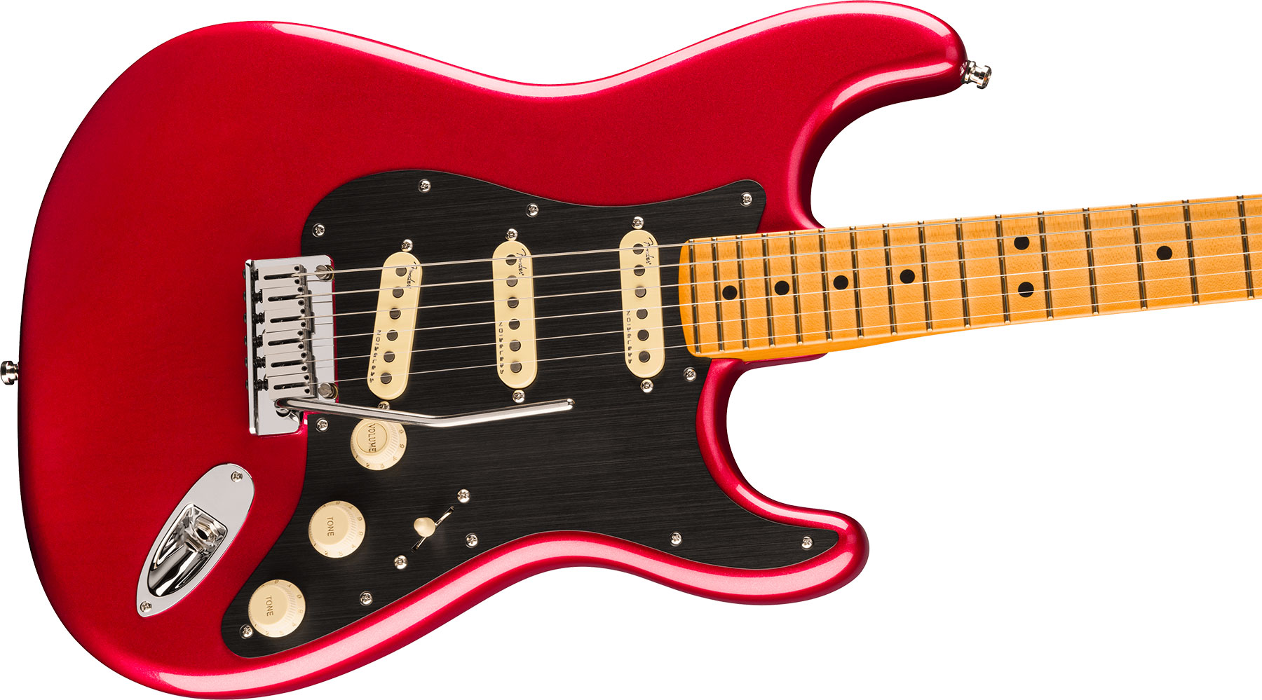 Fender Strat American Ultra Ii Usa Trem 3s Mn - Sinister Red - Guitarra eléctrica con forma de str. - Variation 2