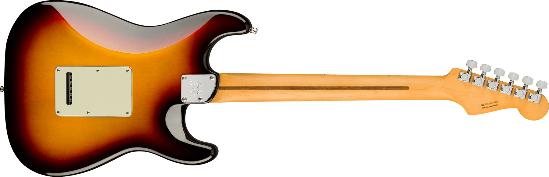 Fender Strat American Ultra Lh Gaucher Usa Mn +etui - Ultraburst - Guitarra electrica para zurdos - Variation 1