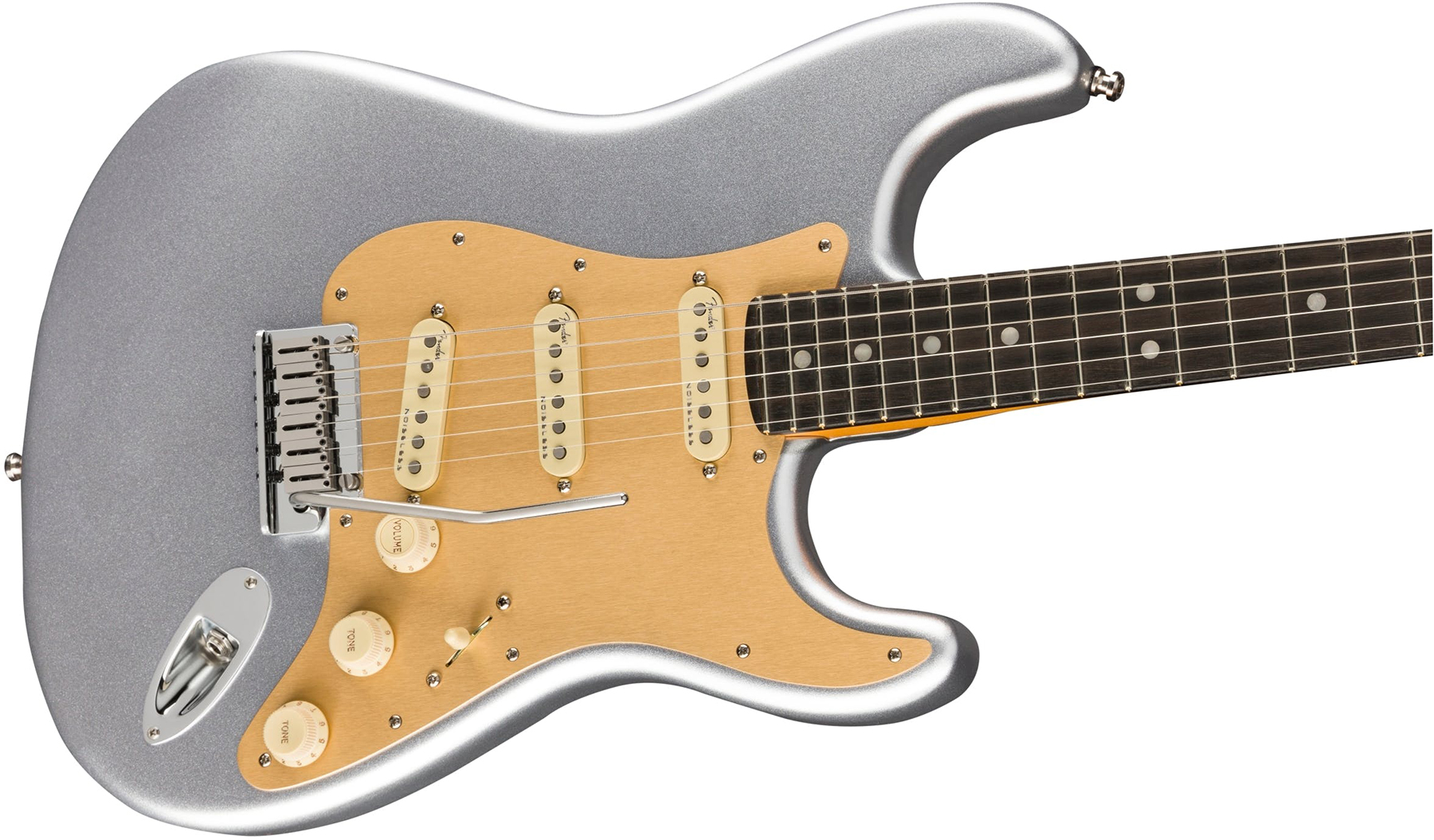 Fender Strat American Ultra Ltd Usa 3s Trem Eb - Quicksilver - Guitarra eléctrica con forma de str. - Variation 2