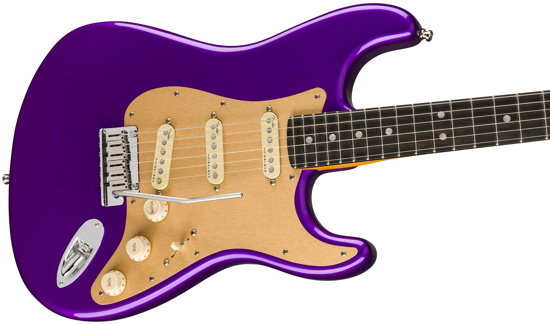 Fender Strat American Ultra Ltd Usa 3s Trem Eb - Plum Metallic - Guitarra eléctrica con forma de str. - Variation 2