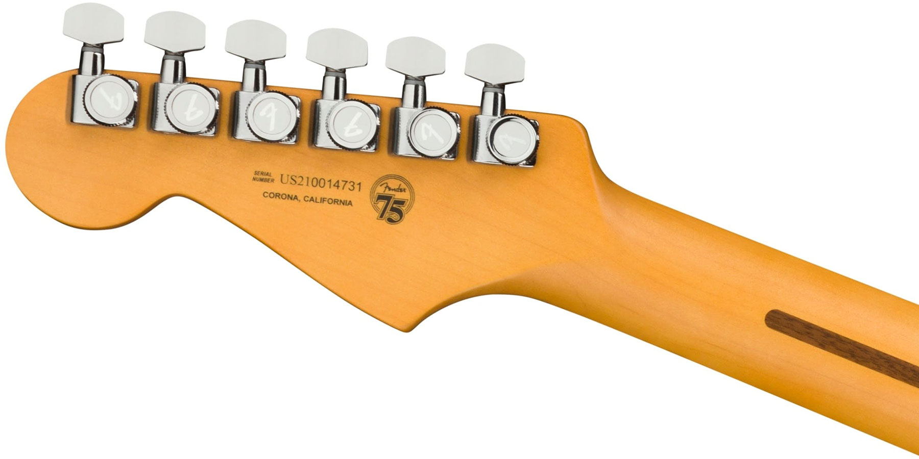 Fender Strat American Ultra Ltd Usa 3s Trem Eb - Plum Metallic - Guitarra eléctrica con forma de str. - Variation 4