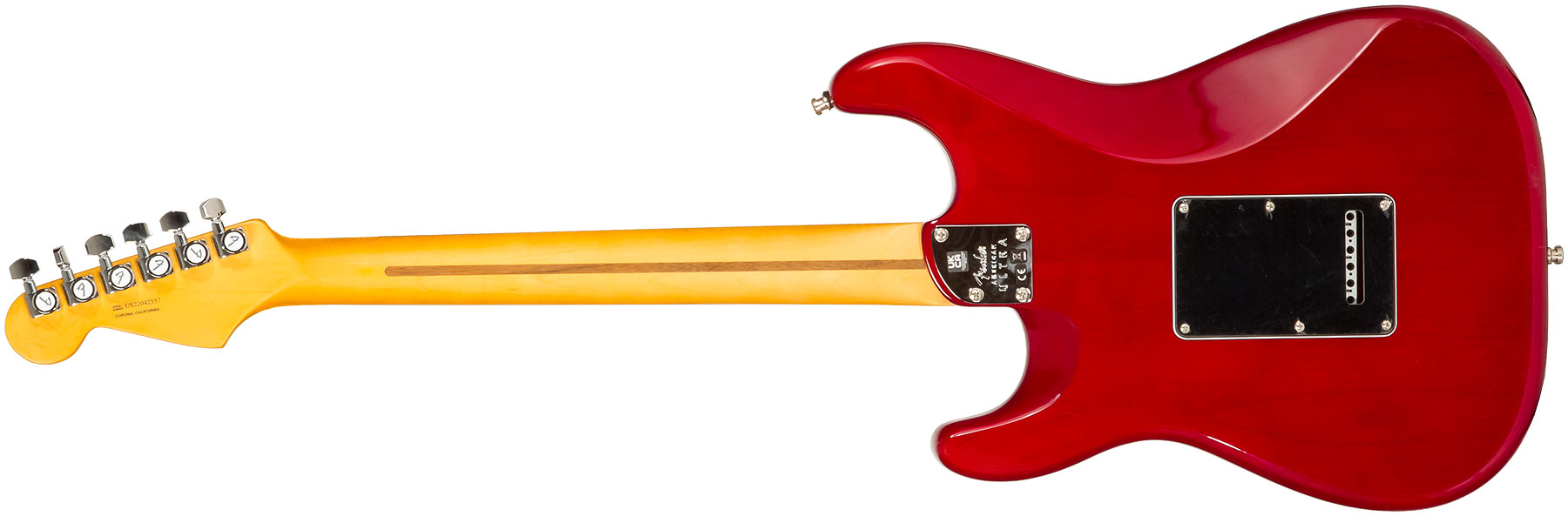 Fender Strat American Ultra Ltd Usa Hss Trem Eb - Umbra - Guitarra eléctrica con forma de str. - Variation 1