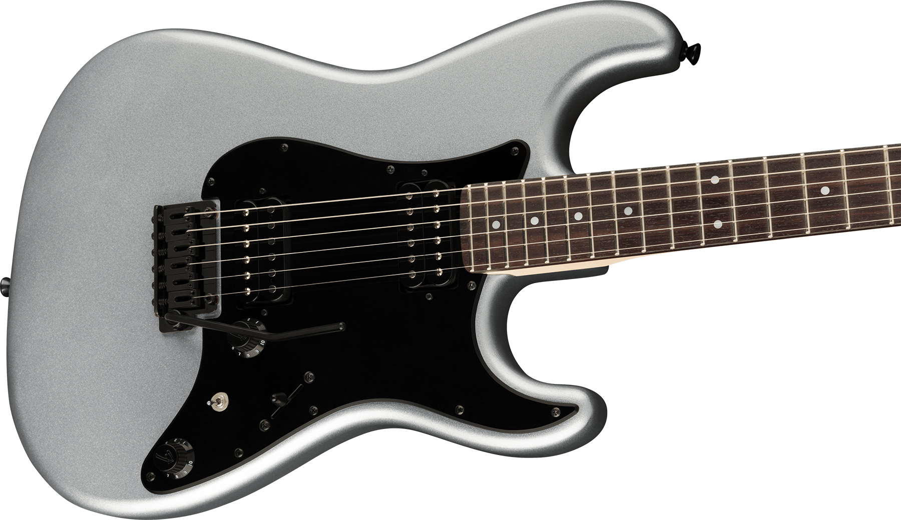 Fender Strat Boxer Hh Jap Trem Rw +housse - Inca Silver - Guitarra eléctrica con forma de str. - Variation 2