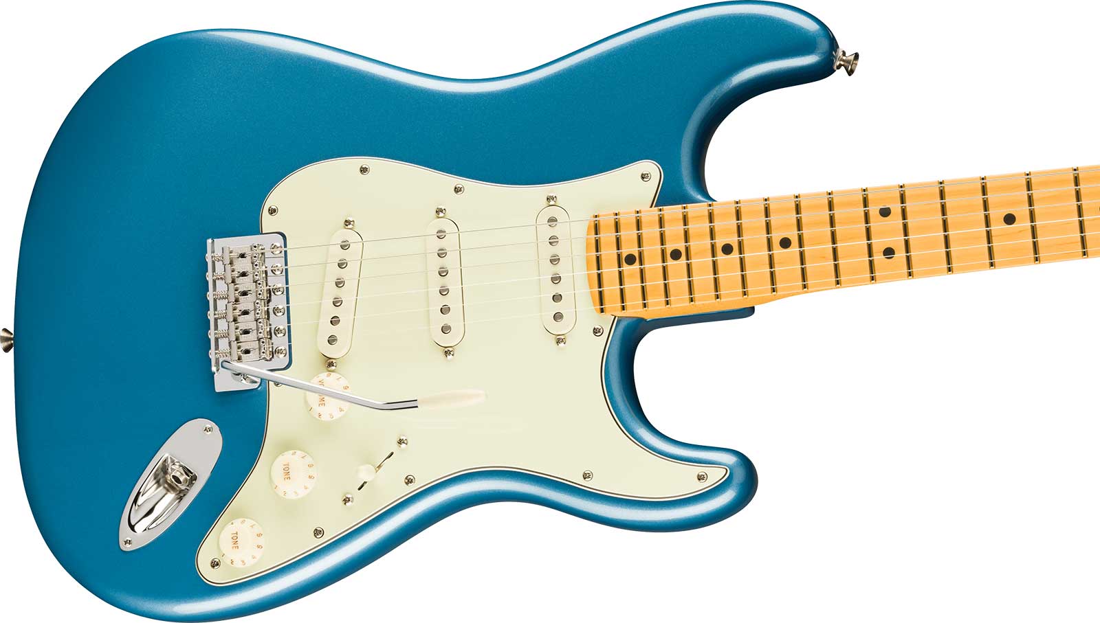 Fender Strat Classic American Pro Usa 3s Trem Mn - Faded Lake Placid Blue - Guitarra eléctrica con forma de str. - Variation 2