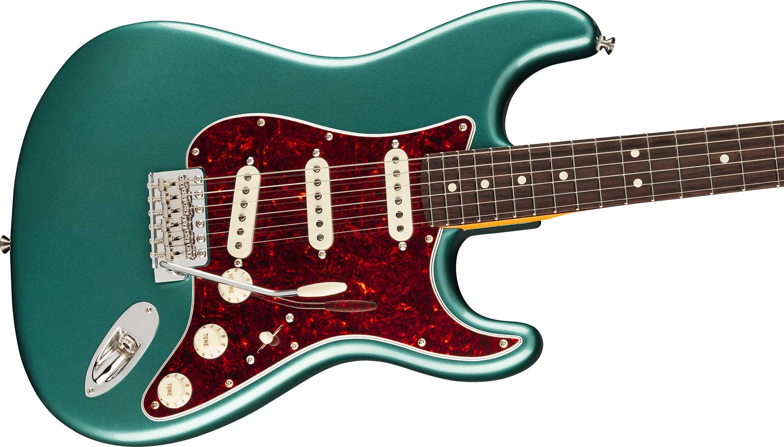 Fender Strat Classic American Pro Usa 3s Trem Rw - Faded Sherwood Green Metallic - Guitarra eléctrica con forma de str. - Variation 2