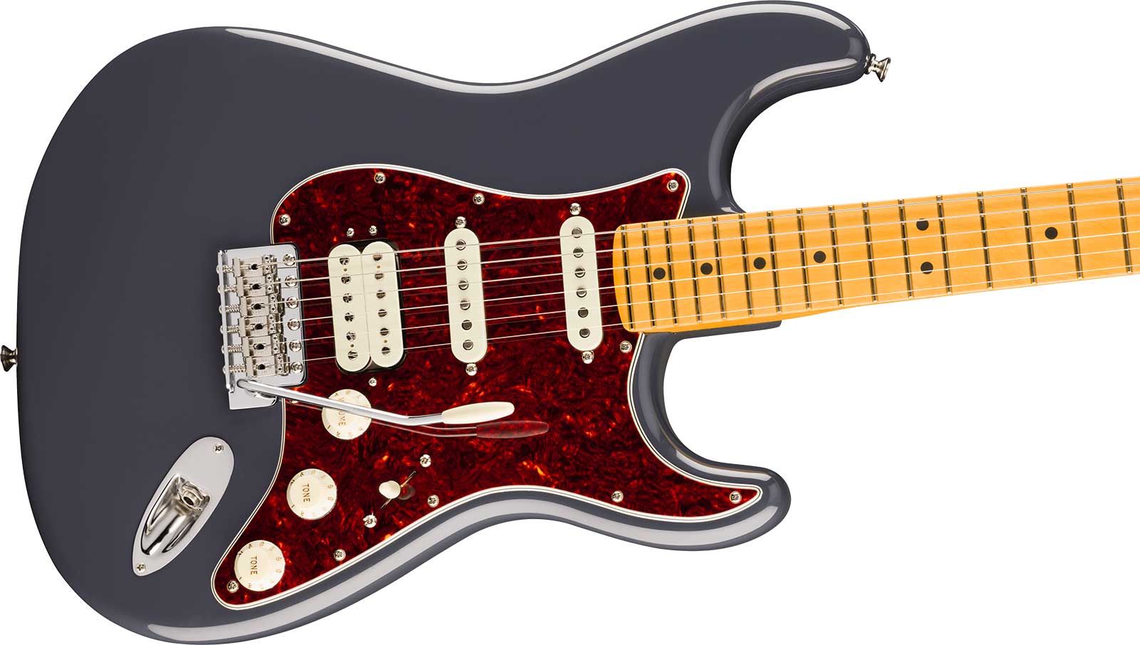 Fender Strat Classic Hss American Pro Usa Trem Mn - Faded Black - Guitarra eléctrica con forma de str. - Variation 2