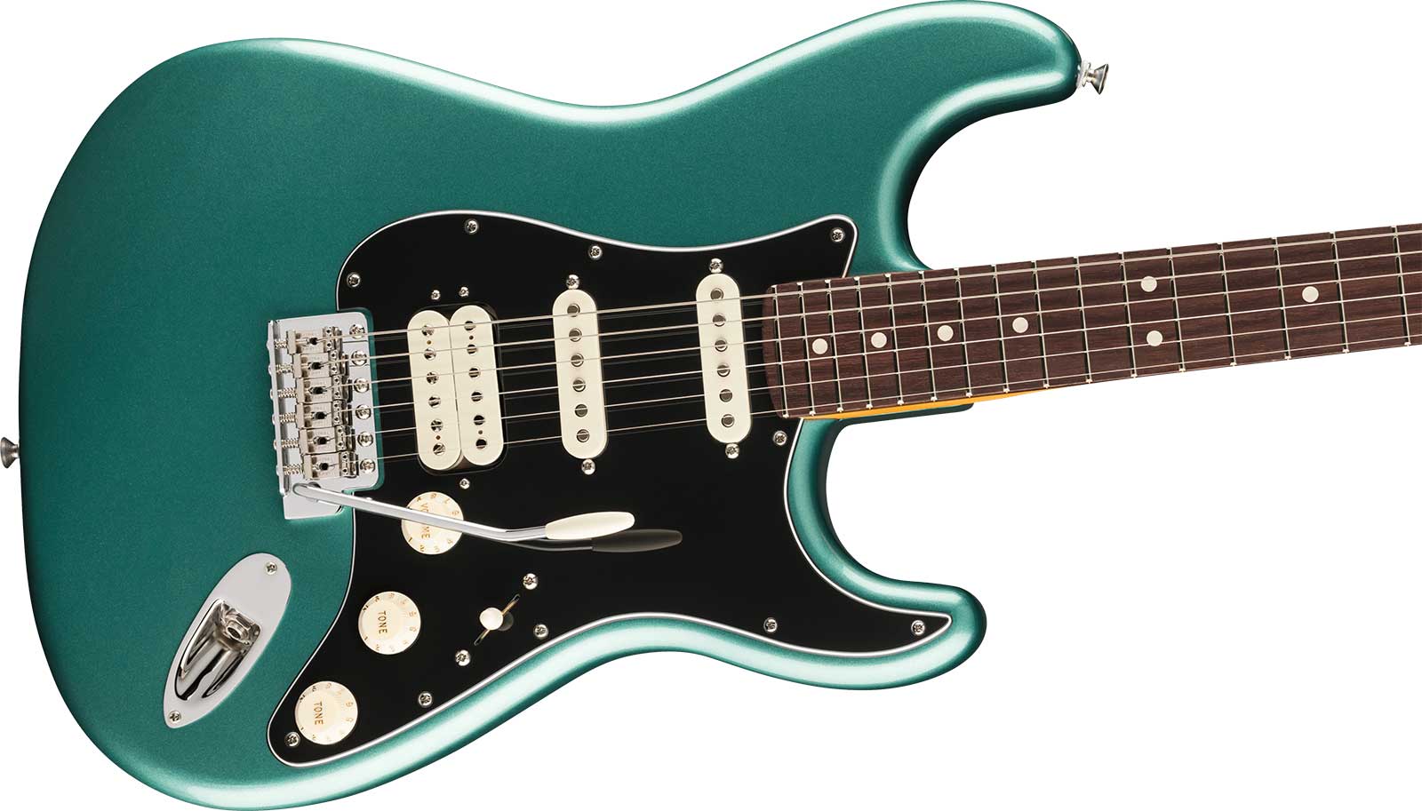 Fender Strat Classic Hss American Pro Usa Trem Rw - Faded Sherwood Green Metallic - Guitarra eléctrica con forma de str. - Variation 2