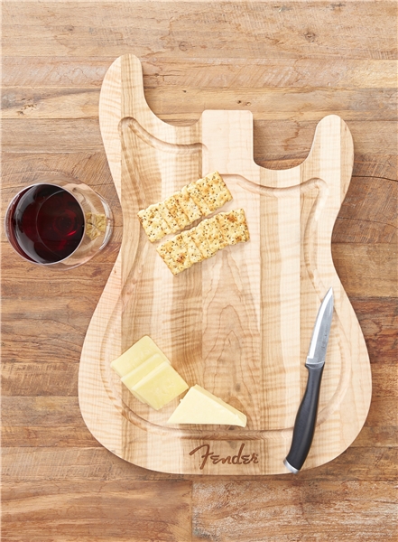 Fender Strat Cutting Board Figured Maple - Tabla de cortar - Variation 2