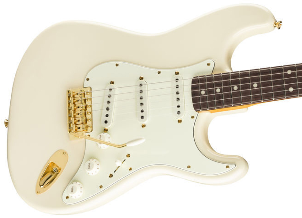 Fender Strat Daybreak Ltd 2019 Japon Gh Rw - Olympic White - Guitarra eléctrica con forma de str. - Variation 2