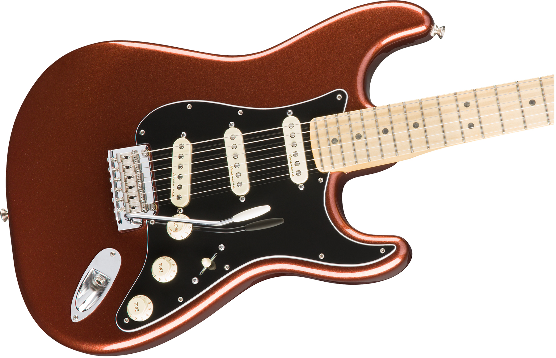 Fender Strat Deluxe Roadhouse Mex Mn - Classic Copper - Guitarra eléctrica con forma de str. - Variation 2