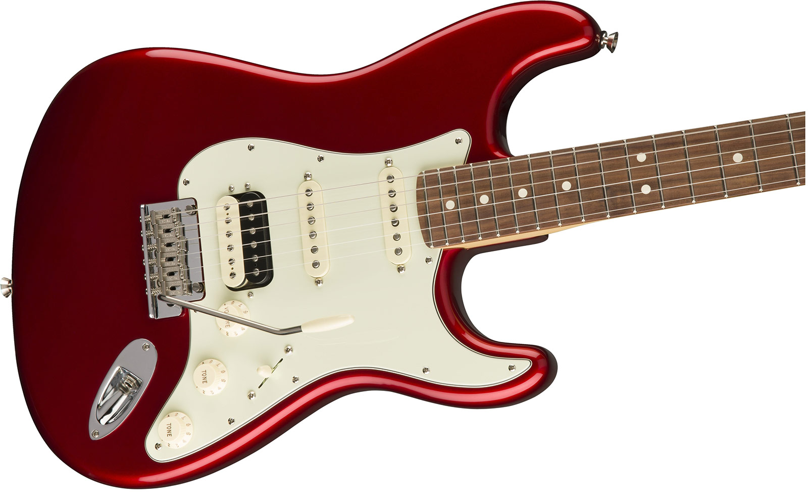 Fender Strat Hss Shawbucker American Professional Usa Rw - Candy Apple Red - Guitarra electrica de 12 cuerdas - Variation 2