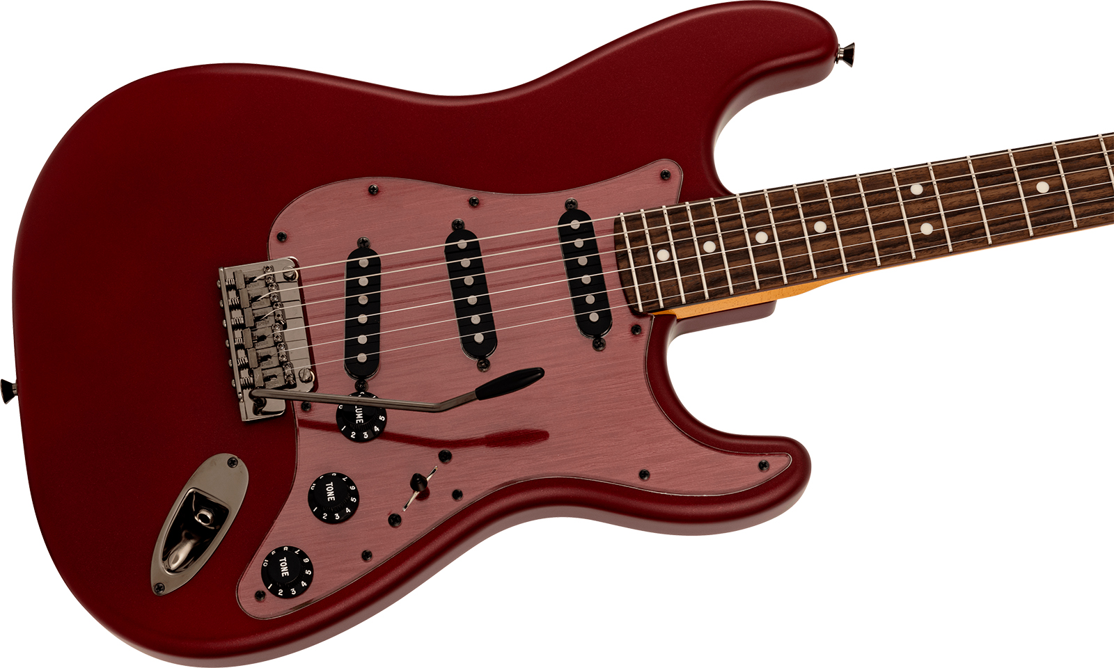 Fender Strat Hybrid Ii Mij Ltd Jap 3s Trem Rw - Matte Inferno Red - Guitarra eléctrica con forma de str. - Variation 2