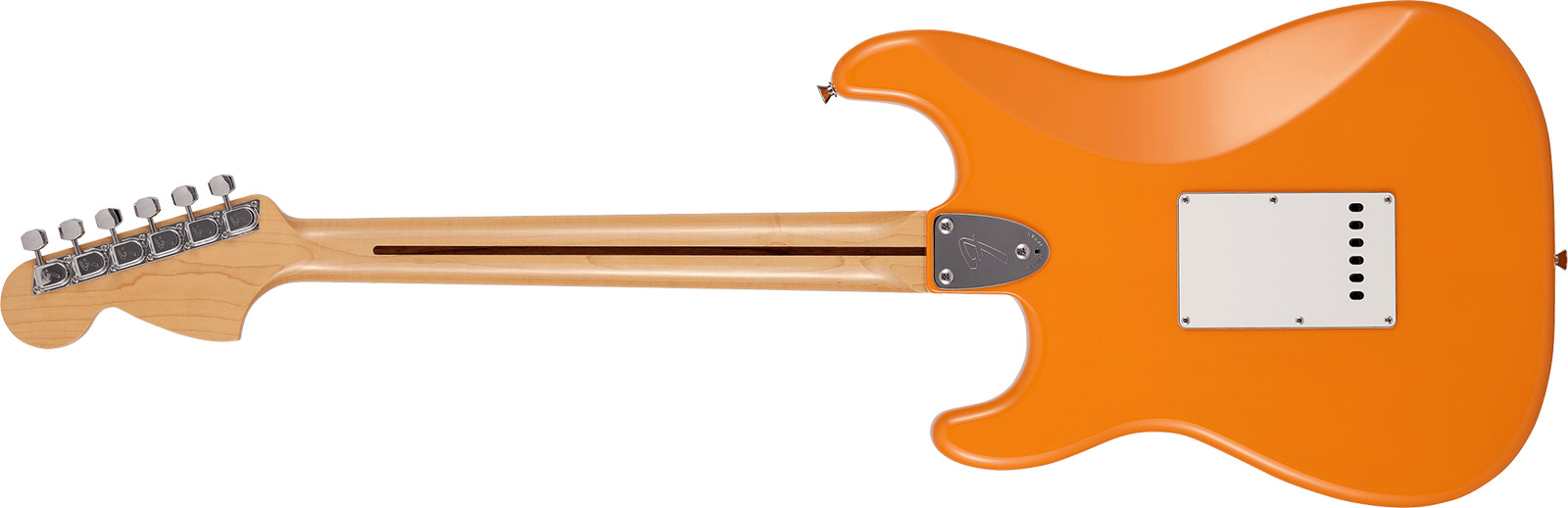 Fender Strat International Color Ltd Jap 3s Trem Rw - Capri Orange - Guitarra eléctrica con forma de str. - Variation 1