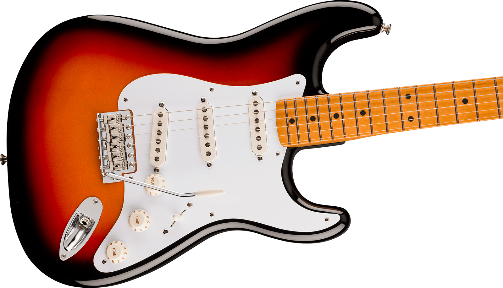 Fender Strat Late 50s Vintera 3 Mex 3s Trem Mn - 3-color Sunburst - Guitarra eléctrica con forma de str. - Variation 2
