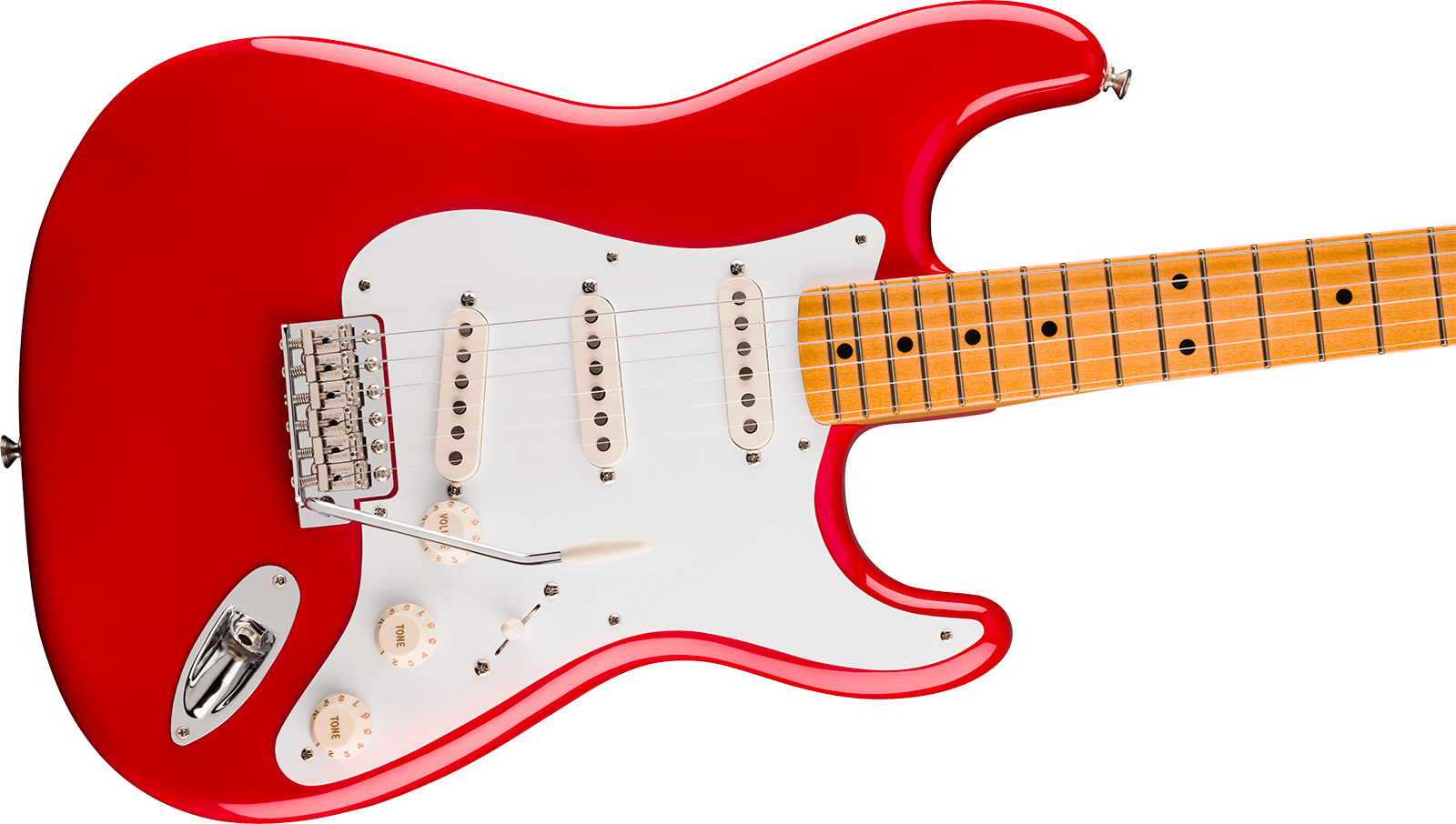 Fender Strat Late 50s Vintera 3 Mex 3s Trem Mn - Dakota Red - Guitarra eléctrica con forma de str. - Variation 2