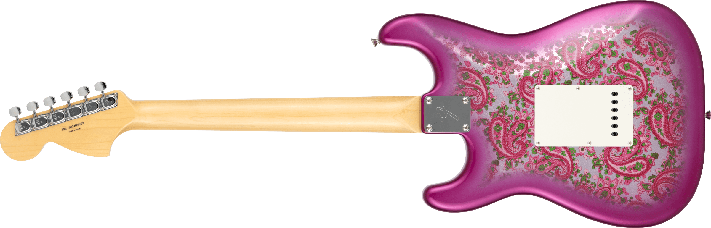 Fender Strat Ltd Jap 3s Trem Mn - Pink Paisley - Guitarra eléctrica con forma de str. - Variation 1