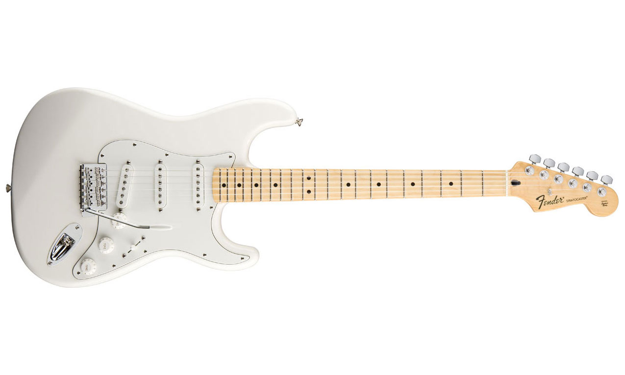 Fender Strat Standard Mex Sss Mn - Arctic White - Guitarra eléctrica con forma de str. - Variation 1