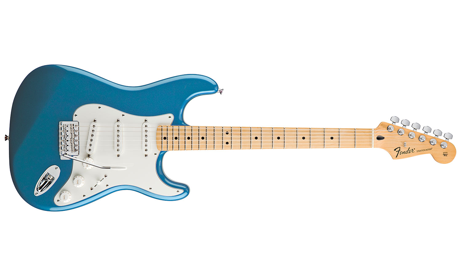 Fender Strat Standard Mex Sss Mn - Lake Placid Blue - Guitarra eléctrica con forma de str. - Variation 1