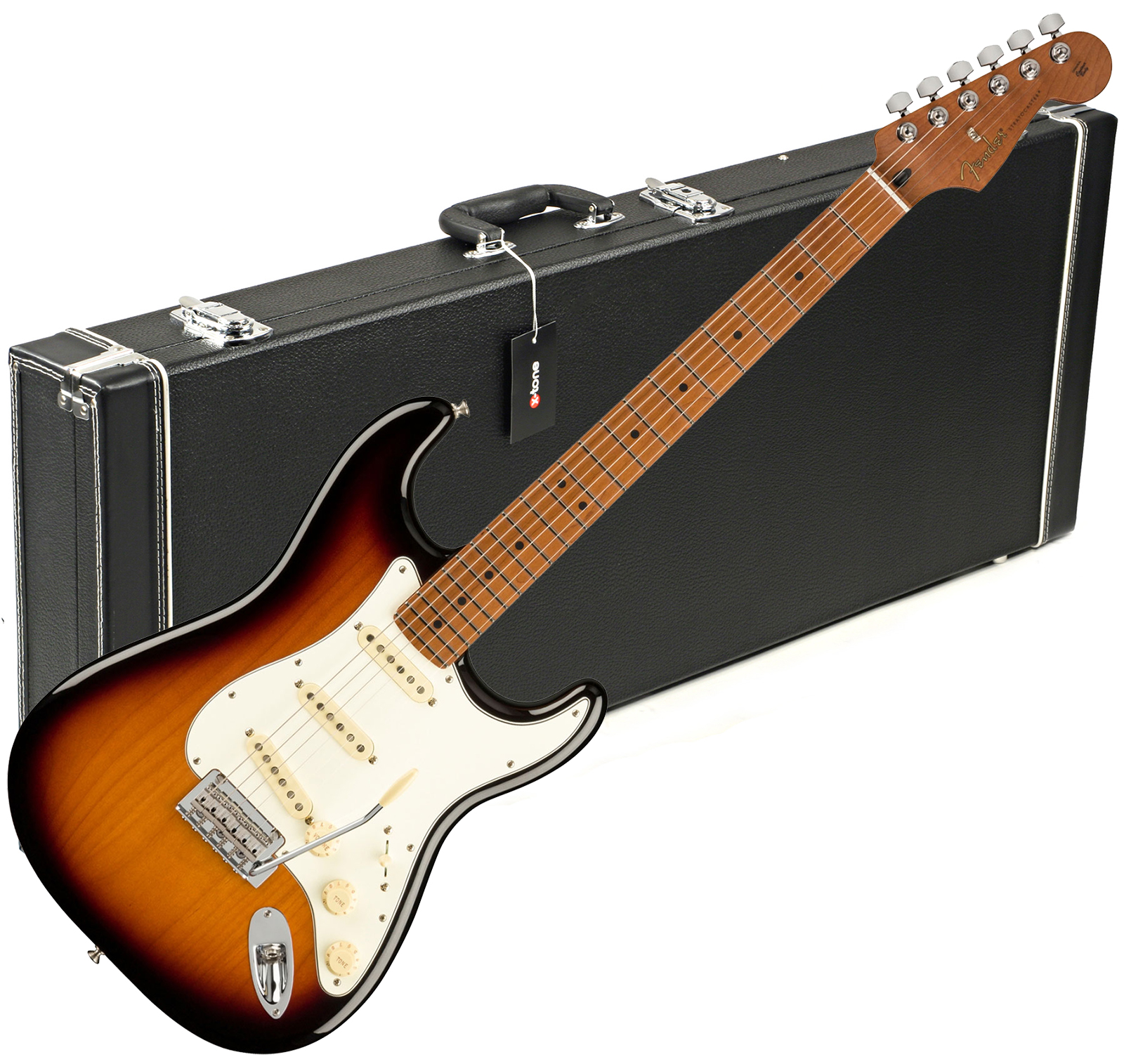 Packs guitarra eléctrica Fender Player 1959 Stratocaster Texas Special Ltd  +Case (MEX, MN) - 2-color sunburst sunburst