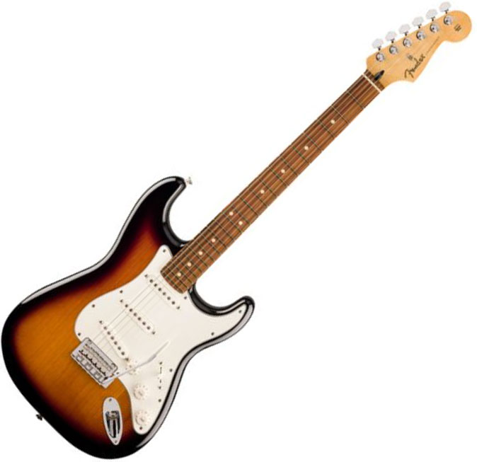 Fender Strat Player 70th Anniversary 3s Trem Pf - 2-color Sunburst - Guitarra eléctrica con forma de str. - Variation 1
