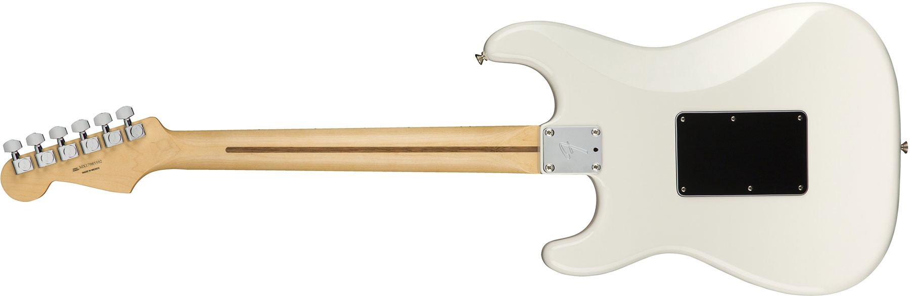 Fender Strat Player Floyd Rose Mex Hss Fr Mn - Polar White - Guitarra eléctrica con forma de str. - Variation 1