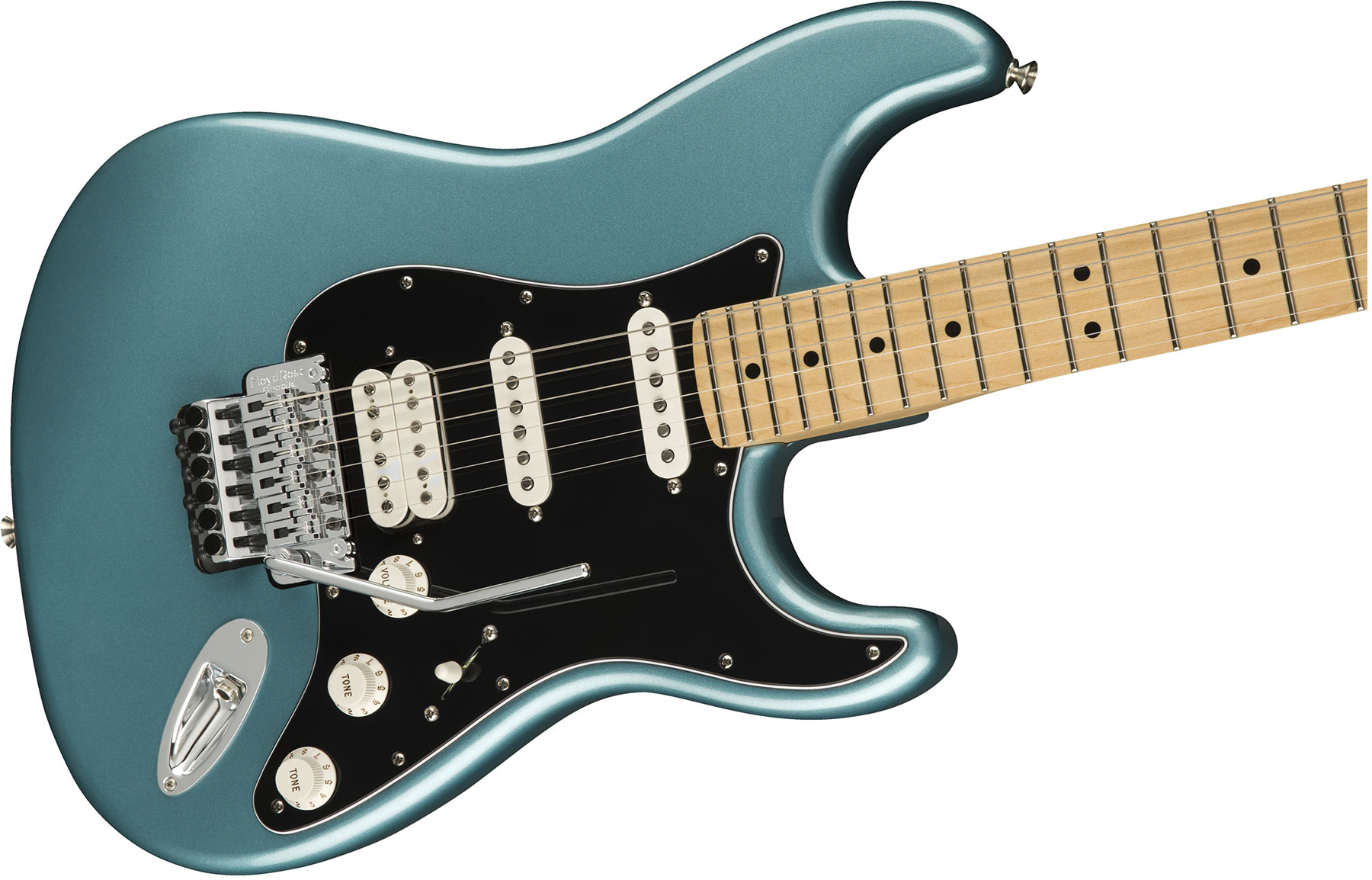 Fender Strat Player Floyd Rose Mex Hss Fr Mn - Tidepool - Guitarra eléctrica con forma de str. - Variation 2