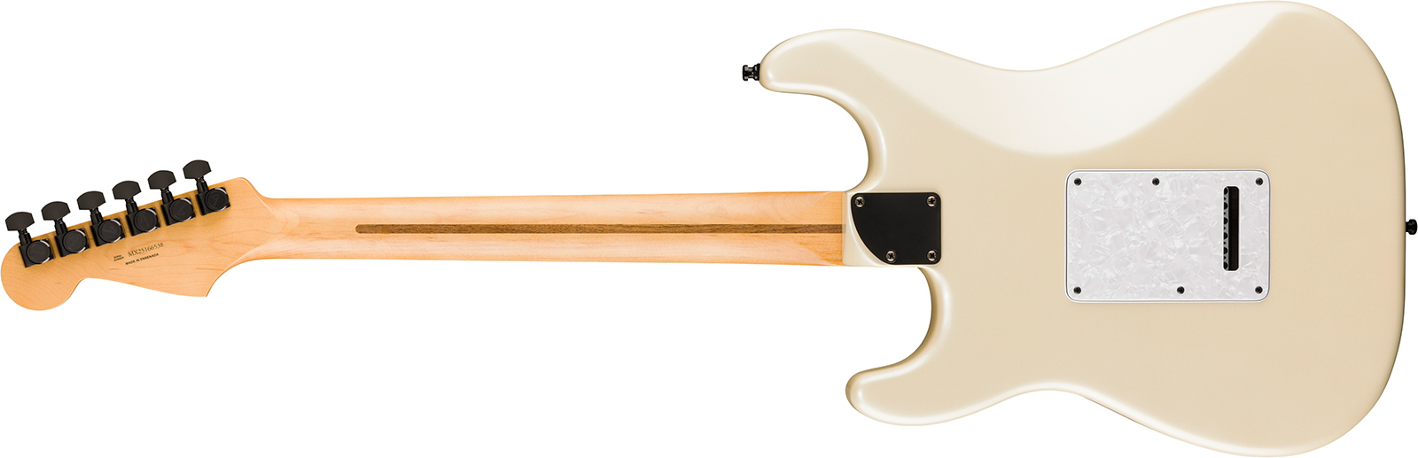 Fender Strat Player Fusion Ltd Mex Hss Trem Eb - Olympic Pearl - Guitarra eléctrica con forma de str. - Variation 1