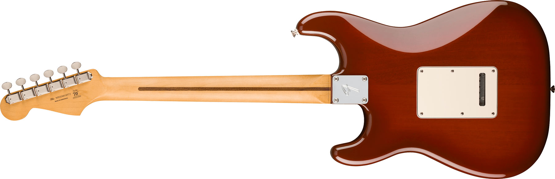 Fender Strat Player Ii Mex Acajou 3s Trem Mn - Transparent Mocha Burst - Guitarra eléctrica con forma de str. - Variation 1