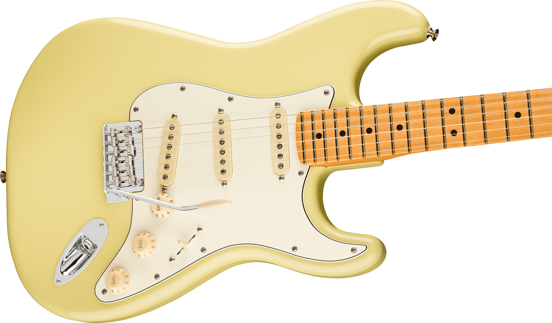 Fender Strat Player Ii Mex Aulne 3s Trem Mn - Hialeah Yellow - Guitarra eléctrica con forma de str. - Variation 2