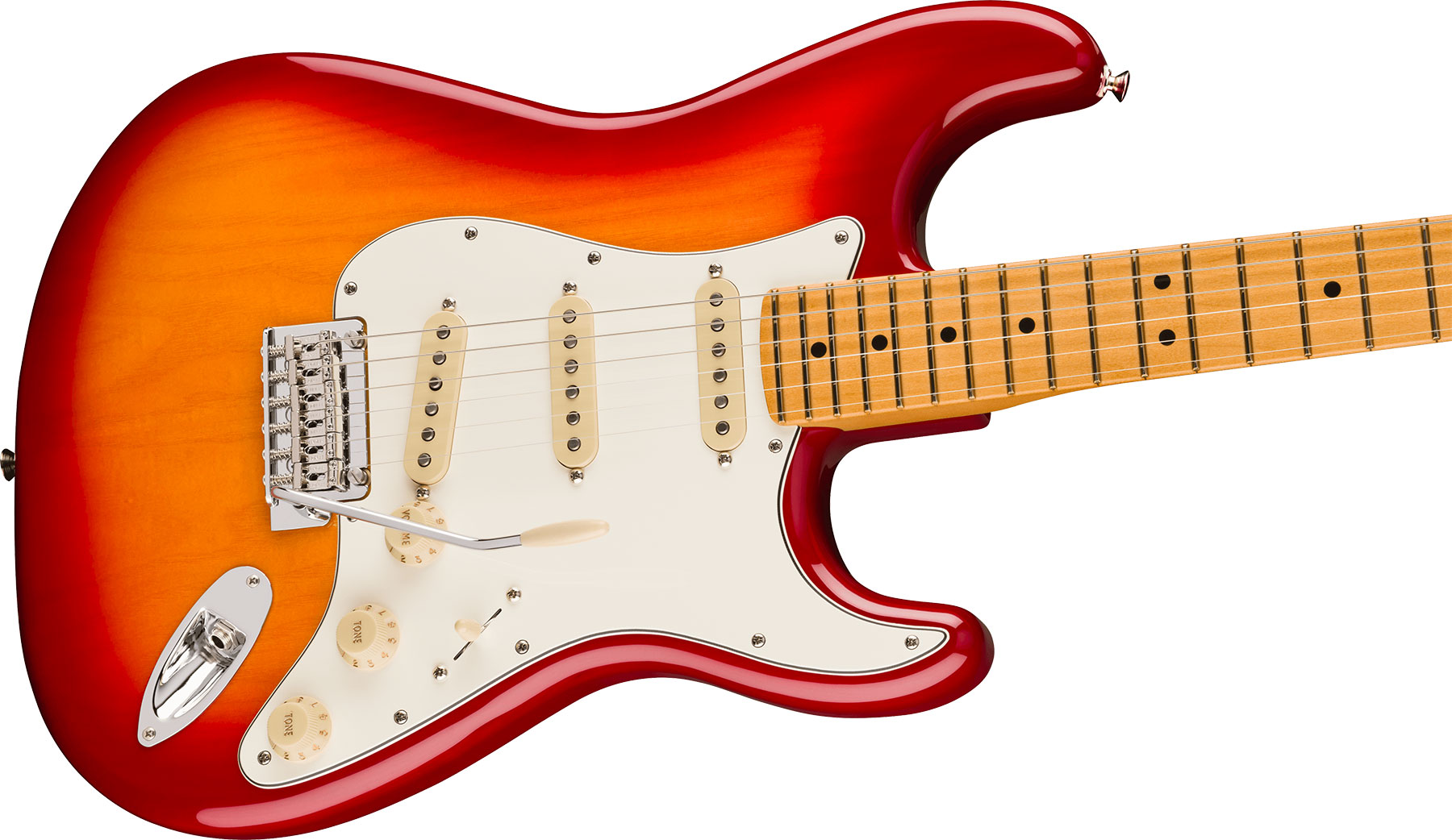 Fender Strat Player Ii Mex Frene 3s Trem Mn - Aged Cherry Burst - Guitarra eléctrica con forma de str. - Variation 2