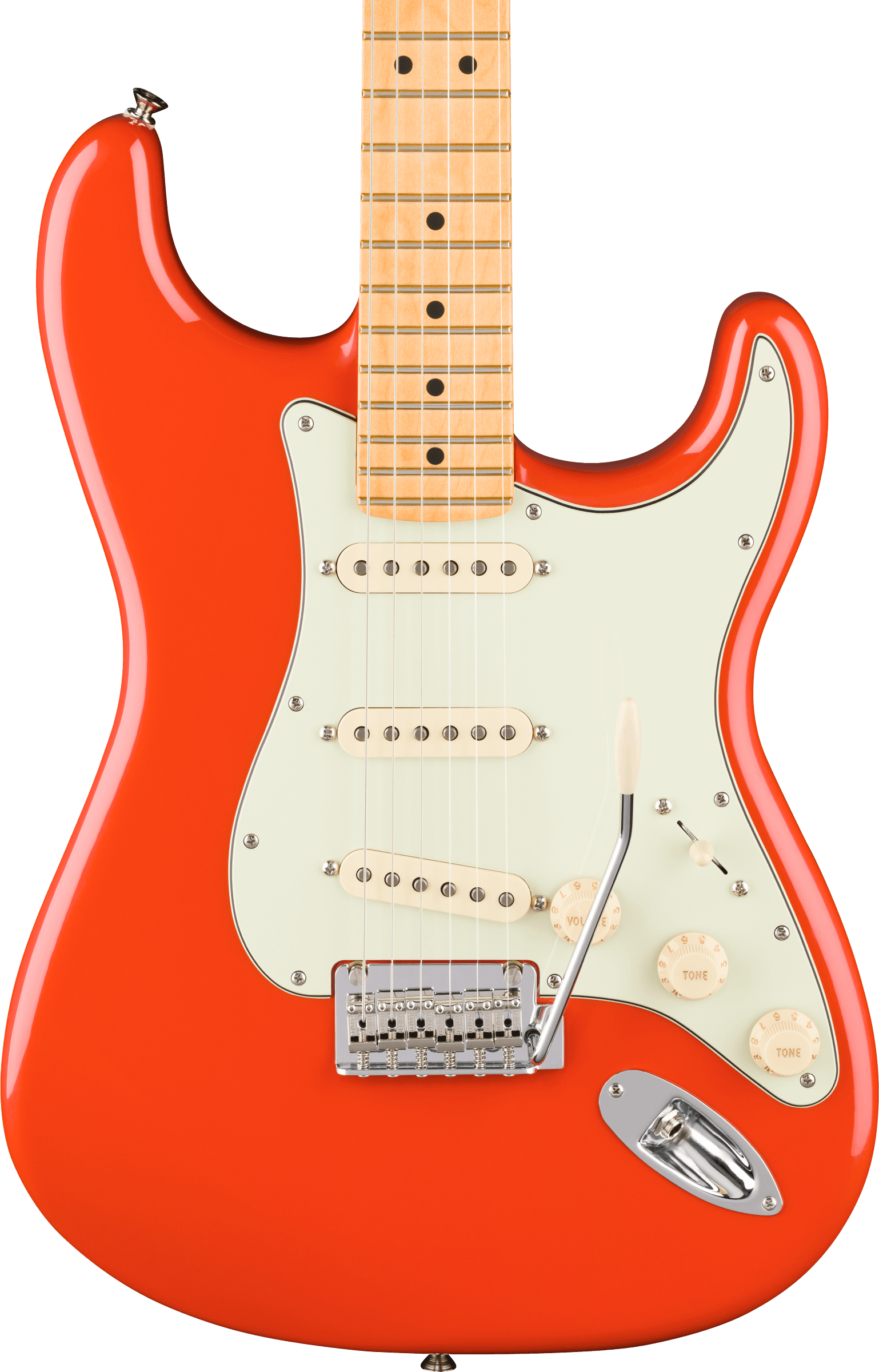 Fender Strat Player Ii Mex Trem 3s Mn - Rallye Orange - Guitarra eléctrica con forma de str. - Variation 2