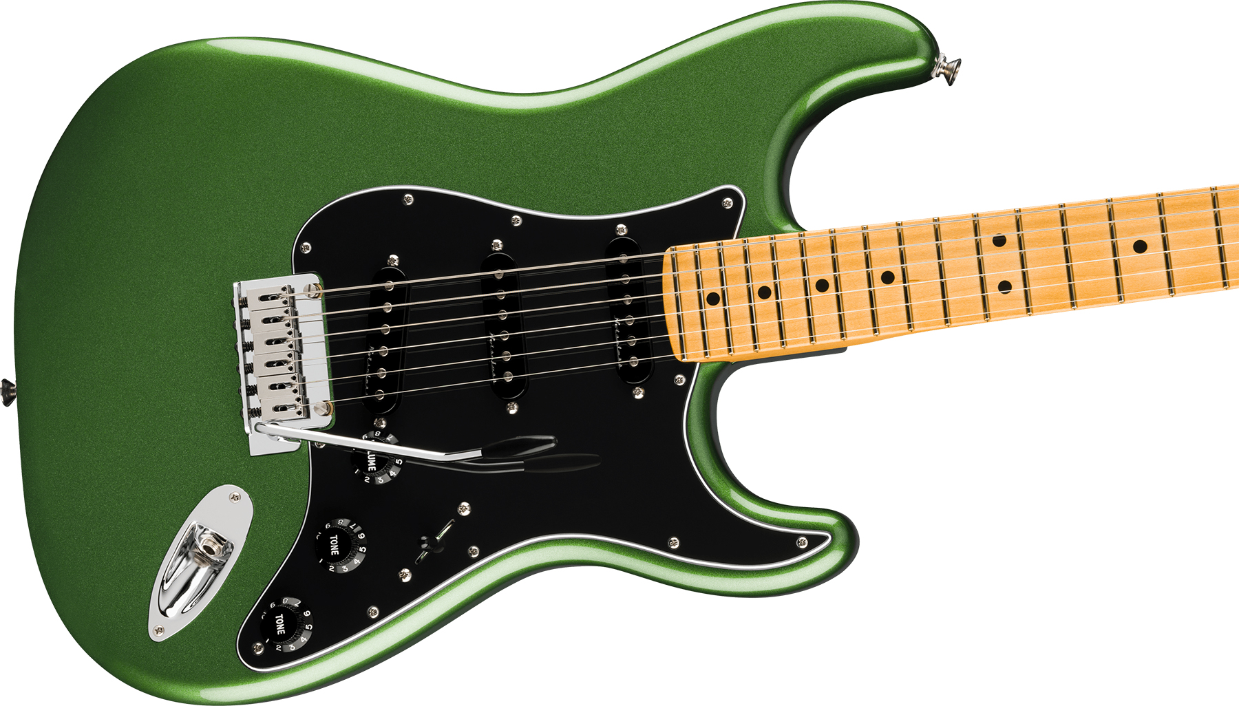 Fender Strat Player Ii Modified Mex 3s Trem Mn - Harvest Green Metallic - Guitarra eléctrica con forma de str. - Variation 2